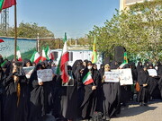 طلاب حوزه علمیه خواهران آذربایجان شرقی اقدام تروریستی شیراز را محکوم کردند