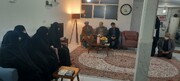 دیدار مدیر حوزه‌های علمیه خواهران کشور با خانواده شهید مدافع امنیت «سجاد فراهانی»