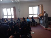 بازدید دانش آموزان تبریزی از مدرسه علمیه الزهرا(س) تبریز