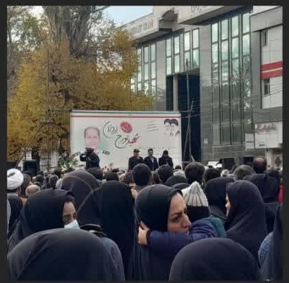 پیکر شهید مدافع امنیت "تورج اردلان" در شهر قروه تشیع شد
