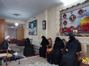 دیدار مدیر حوزه علمیه خواهران استان تهران با مادر شهیدان جنیدی