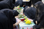 تصاویر/ مدارس علمیه خواهران استان بوشهر، میزبان شهدای گمنام