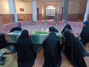 مدرسه علمیه خواهران حضرت زینب(س) میناب هم عطر و بوی شهید گمنام به خود گرفت