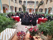 جشن نیمه شعبان در مدرسه علمیه فاطمة الزهرا(س) ساوه برگزار شد