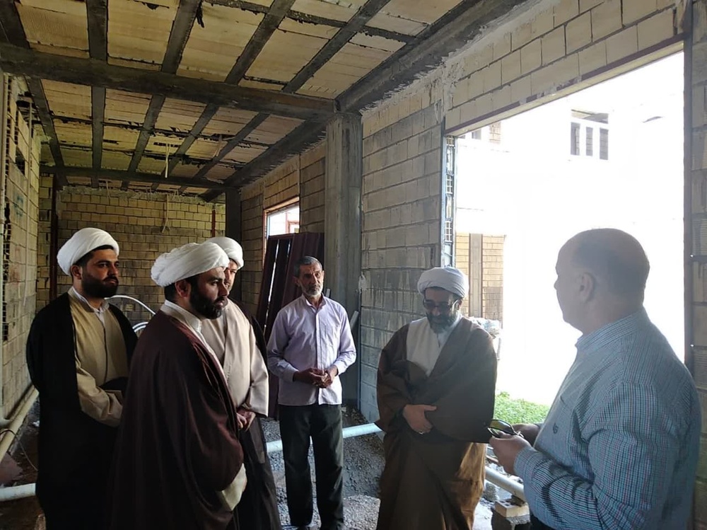 تصاویر/ بازدید مدیر حوزه‌های علمیه خواهران از پروژه احداث ساختمان مدرسه علمیه الزهرا(س) شوش