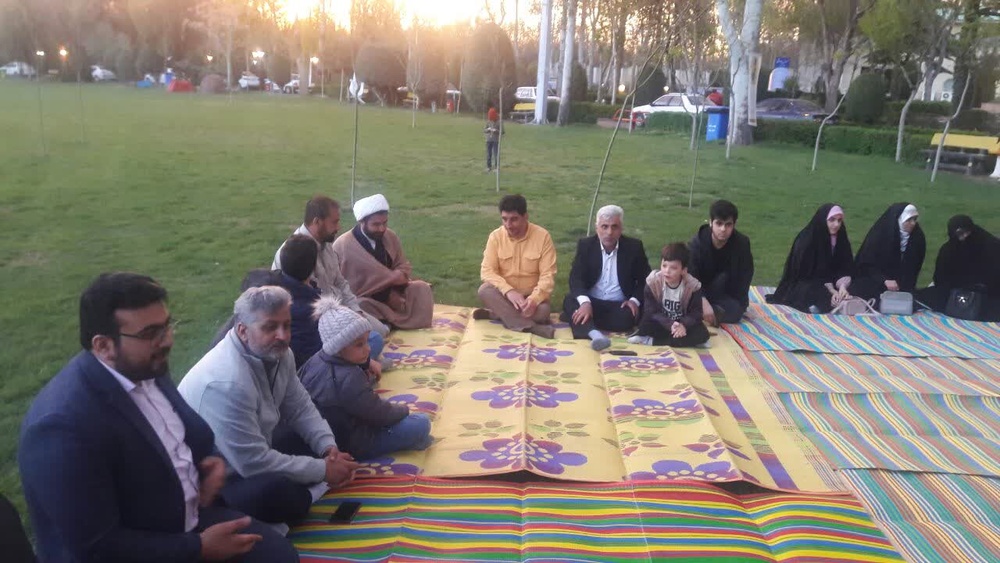 برگزاری برنامه ضیافت نور در استان البرز