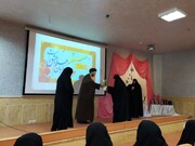 مراسم بزرگداشت و تکریم  مقام معلم در مدرسه علمیه فاطمه الزهرا(س) اردکان
