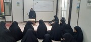 نشست تبیینی طرح کلی اندیشه اسلامی در مدرسه علمیه فاطمیه کارون + عکس
