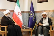 دیدار مشاور وزیر کشور در امور روحانیت با مدیر حوزه‌های علمیه خواهران