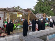 برپایی نمایشگاه بزرگ عفاف و حجاب در شهرستان میناب با همکاری مدرسه علمیه خواهران حضرت زینب(س)