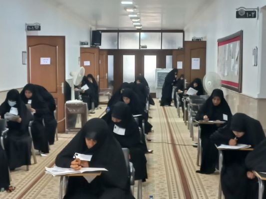 آزمون سطح 3 و 4 حوزه علمیه خواهران استان یزد برگزار شد