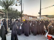 تجمع مدافعان حجاب و عفاف در ساوه