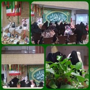 برگزاری مراسم گرامیداشت هفته دفاع مقدس مدرسه علمیه نورالزهرا(س)