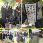 برگزاری مراسم گرامیداشت هفته دفاع مقدس در مدارس علمیه خواهران تهران