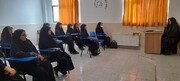 نشست فرهنگی و پژوهشی در مدرسه علمیه فاطمة الزهرا (س) ساوه