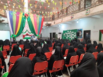 تجمع طلاب مدرسه علمیه حضرت رقیه س برازجان