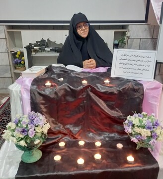 برگزاری مراسم بزرگداشت شهدای غزه در مدرسه علمیه کوثر قزوین