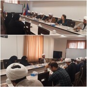 برگزاری سومین جلسه کارگروه تخصصی حوزه‌های علمیه و روحانیت دفاع مقدس استان سمنان