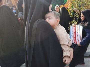 راهپیمایی ۱۳ آبان در برازجان