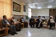 دیدار رئیس و تعدادی از اعضای مجمع نمایندگان حوزه علمیه قم با مدیر حوزه‌های علمیه خواهران