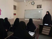 برگزاری کارگاه مقاله نویسی در مدرسه علمیه مهدیه خنداب