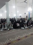 تصاویر/ حضور مبلغین مدرسه علمیه صدیقه طاهره سلام الله علیها غرق آباد در مراسم اعتکاف