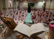 تصاویر/ برگزاری جشن تکلیف دختران ابتدایی در مدرسه علمیه الزهرا(س) بندر گناوه