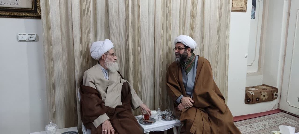 دیدار مدیر حوزه های علمیه خواهران با آیت الله محمدی+ عکس