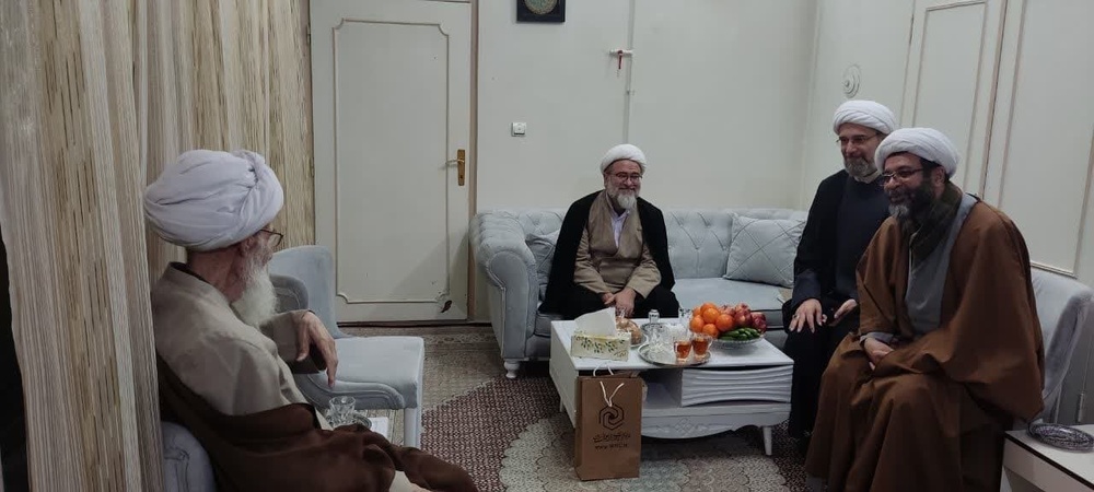 دیدار مدیر حوزه های علمیه خواهران با آیت الله محمدی+ عکس