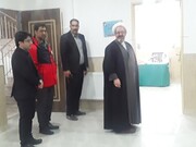 تصاویر/ افتتاحیه کانون هلال احمر مدرسه علمیه صدیقه طاهره(س) غرق آباد