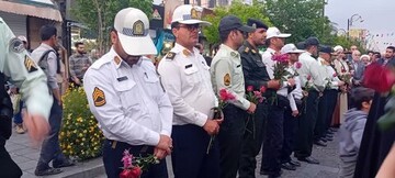 تصاویر/ قدردانی از نیروی انتظامی در راستای اجرای طرح نور در ساوه
