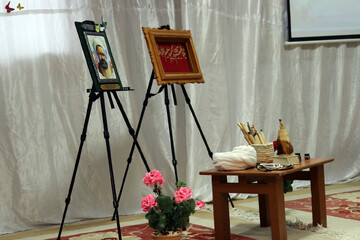 تصاویر/ برگزاری مراسم بزرگداشت روز معلم در مدرسه علمیه خواهران کنگان