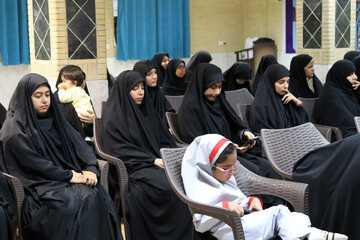 تصاویر/ برگزاری مراسم بزرگداشت روز معلم در مدرسه علمیه خواهران کنگان