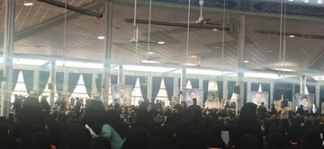 تصاویر/ حضور طلاب مدرسه علمیه الزهرا اراک در مراسم بزرگداشت سیدالشهدای خدمت و گرامیداشت حماسه سوم خرداد