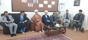 بازدید مدیر حوزه علمیه خواهران استان سمنان از مدارس دامغان