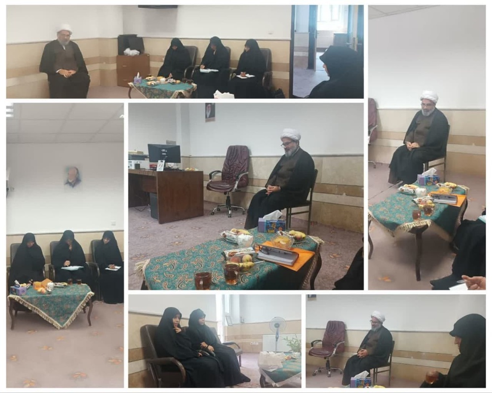 بازدید معاون امور حوزهها و معاون آموزش حوزههای علمیه خواهران از مدرسه علمیه ریحانة الرسول شلمزار