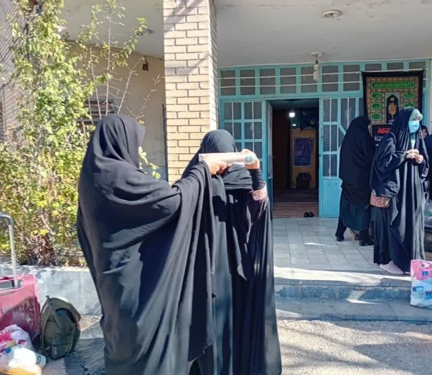 اردوی طلیعه حضور طلاب خواهر استان کهگیلویه و بویراحمد در جوار امام هشتم + عکس