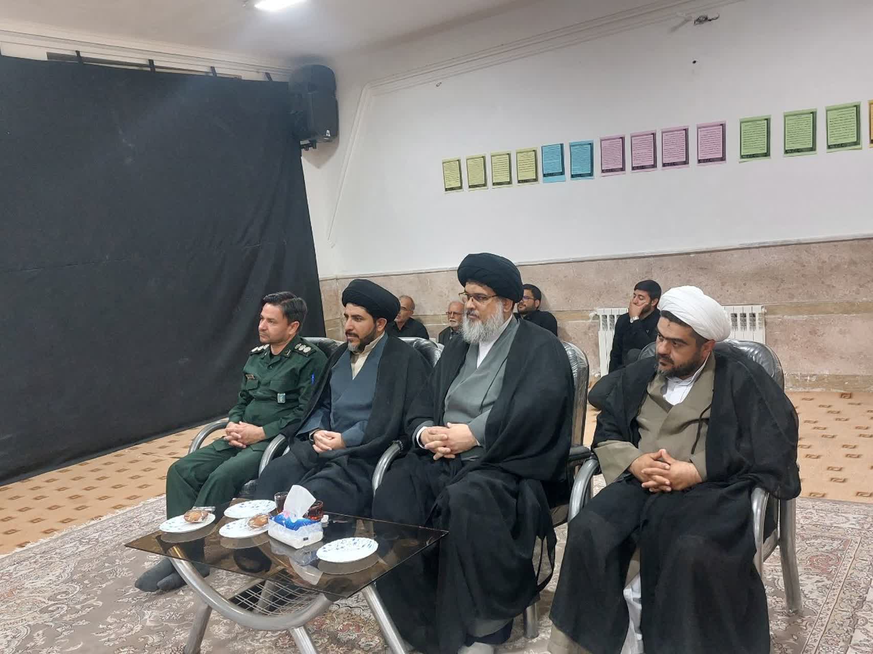 برگزاری مراسم شبی با شهدا در بافق