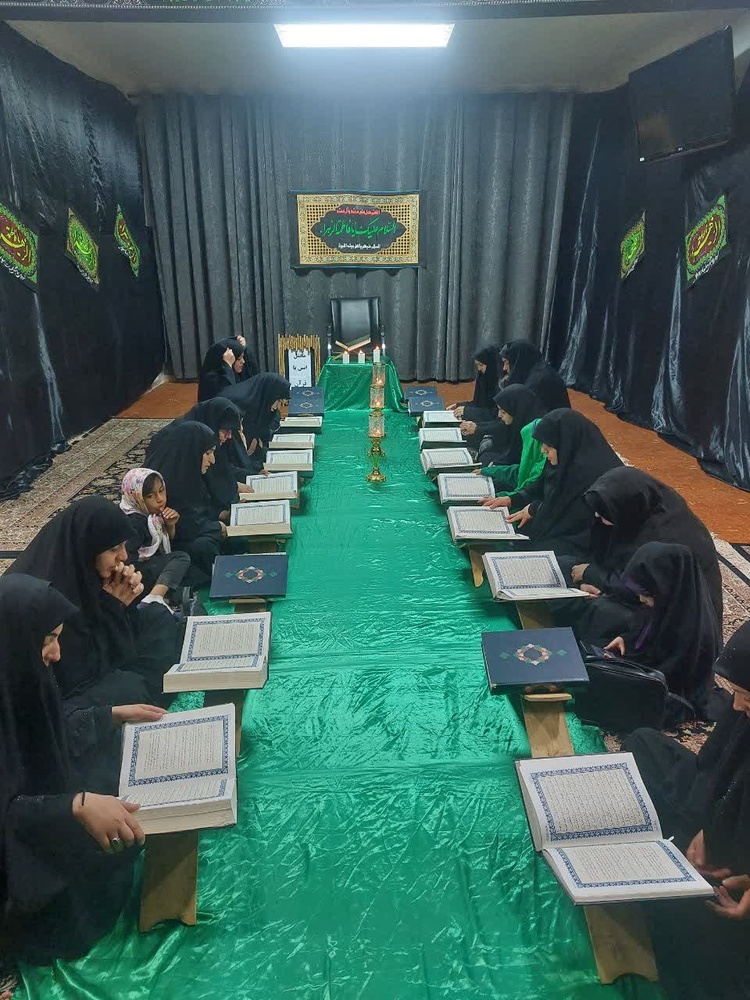 برگزاری مراسم شبی با شهدا در بافق