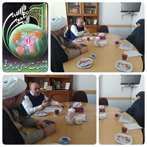 برگزاری نشست هماندیشی کادر معاونت فرهنگی مدیریت استان قم و مسئولین دفتر تبلیغات اسلامی