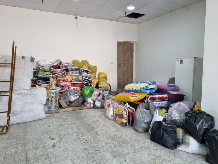 اجرای مرحله دوم ایثار خواهران طلبه خوزستانی در کمک به محور مقاومت