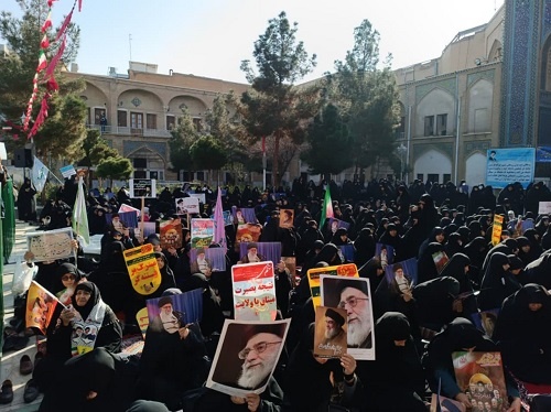 حماسه نهم دی ماه ۱۳۸۸ نشانگر پیوند عمیق مردم ایران با ولایت و نظام اسلامی است