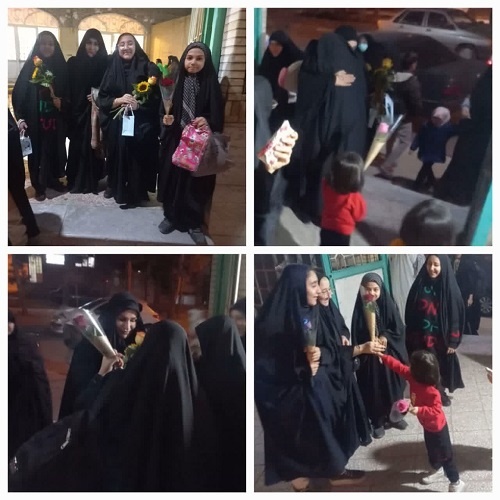 حضور چشمگیر طلاب مدارس علمیه خواهران قم در کنار دانشآموزان مدارس استان در اعتکاف