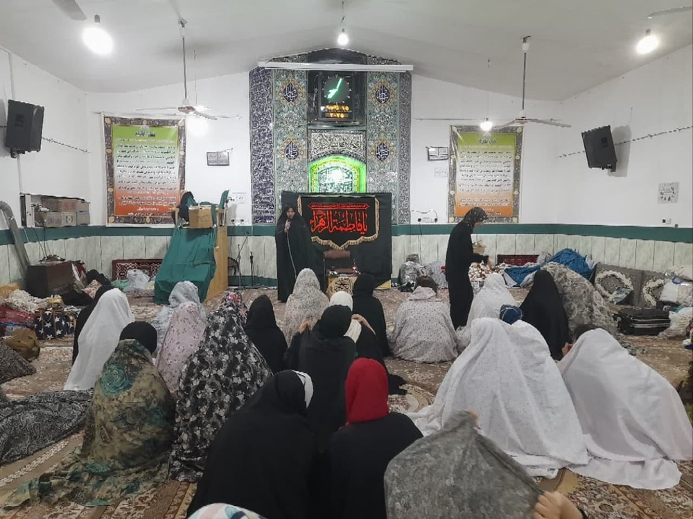 مراسم اعتکاف دانش آموزان سمنان