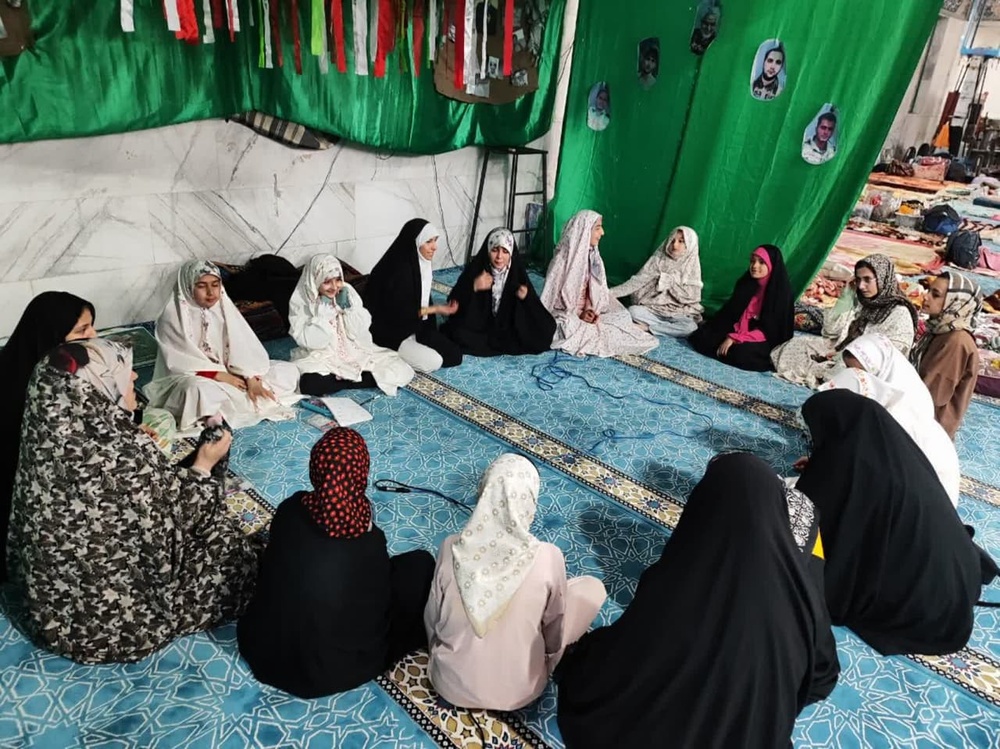 فعالیت طلاب خواهر استان کردستان در اعتکاف 1403