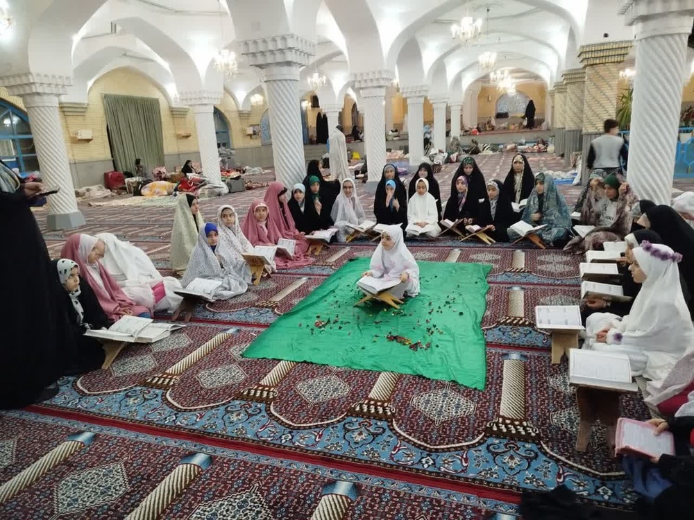 فعالیت طلاب خواهر استان کردستان در اعتکاف 1403