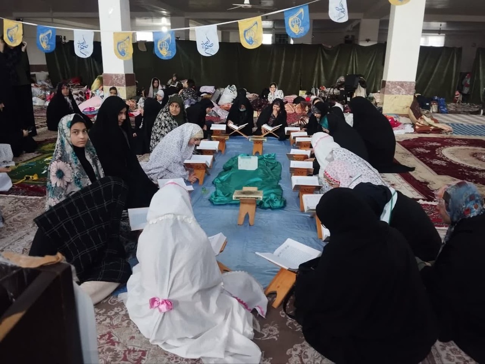 فعالیت طلاب خواهر استان کردستان در اعتکاف 1403