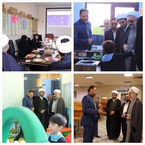 بازدید معاون منابع انسانی دفتر تبلیغات اسلامی از مؤسسه آموزش عالی حوزوی معصومیه خواهران قم