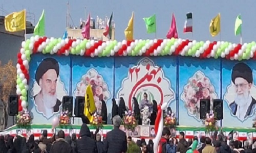 تصاویر/ حضور پرشور طلاب حوزههای علمیه خواهران تابعه مدیریت استان قم در جشن باشکوه سالروز پیروزی انقلاب