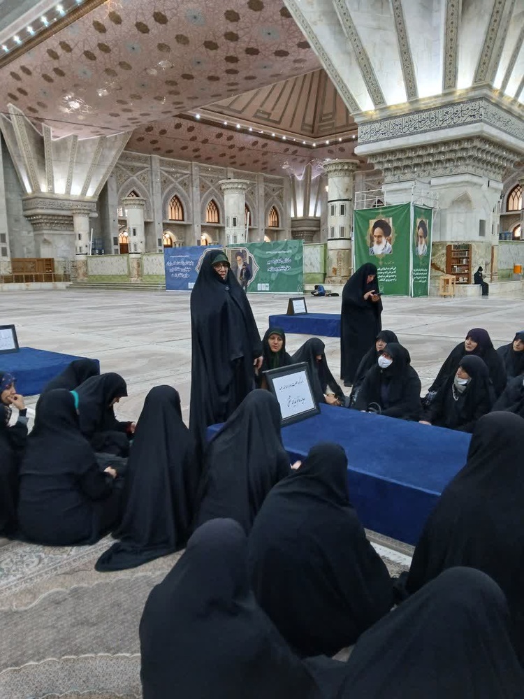 حضور طلاب مدارس علمیه استان تهران در رویداد بهشت نو